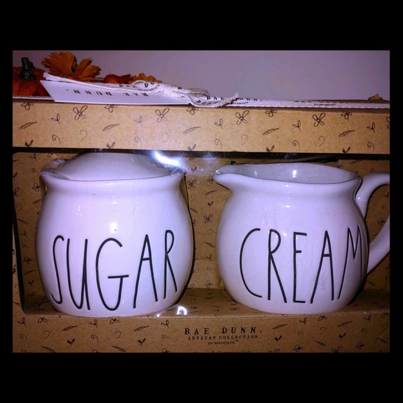 Rae Dunn Other - Rae Dunn Sugar Bowl and Creamer Set **AA1SSX**
